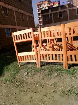 Hardwood Double Decker Bed-Kids Palace Decker 4*6 by 3.5*6