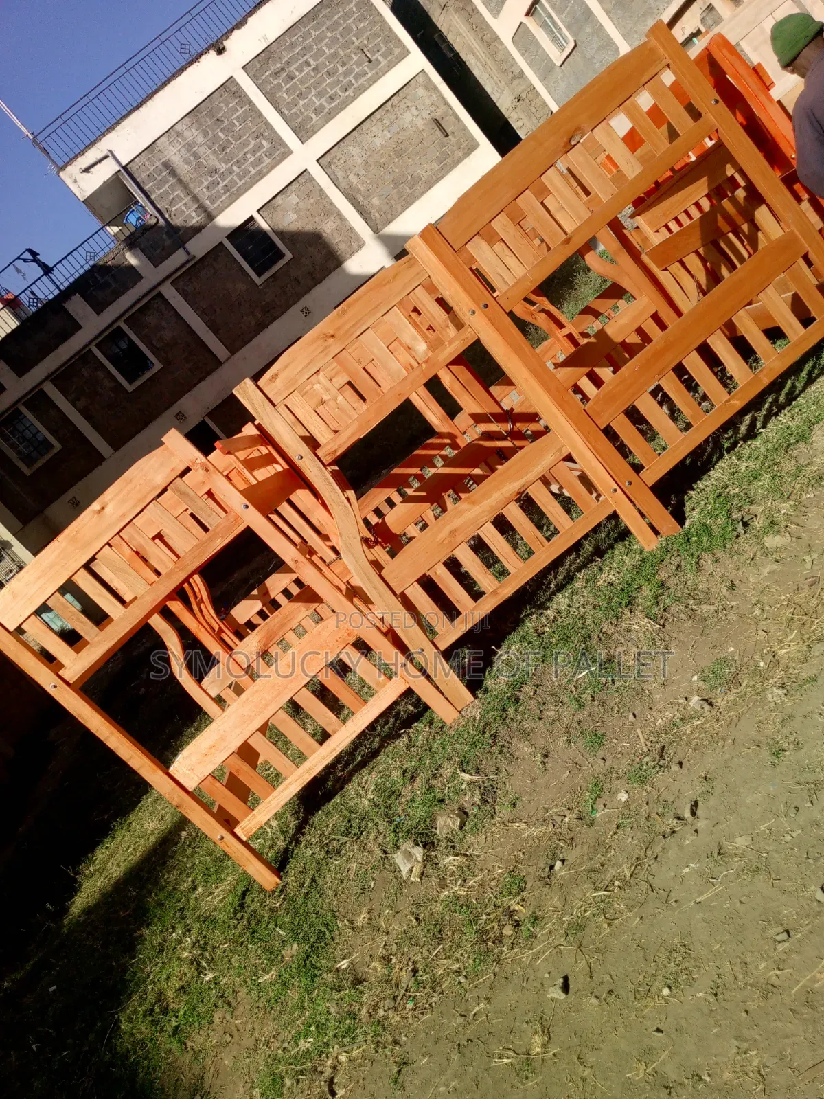 Hardwood Double Decker Bed-Kids Palace Decker 4*6 by 3.5*6