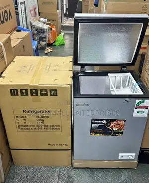 Silver. Deep Volsmart 60L Freezer