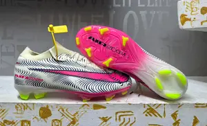 Neon Orange Volt/ Pink Nike Cleats Size 40-45