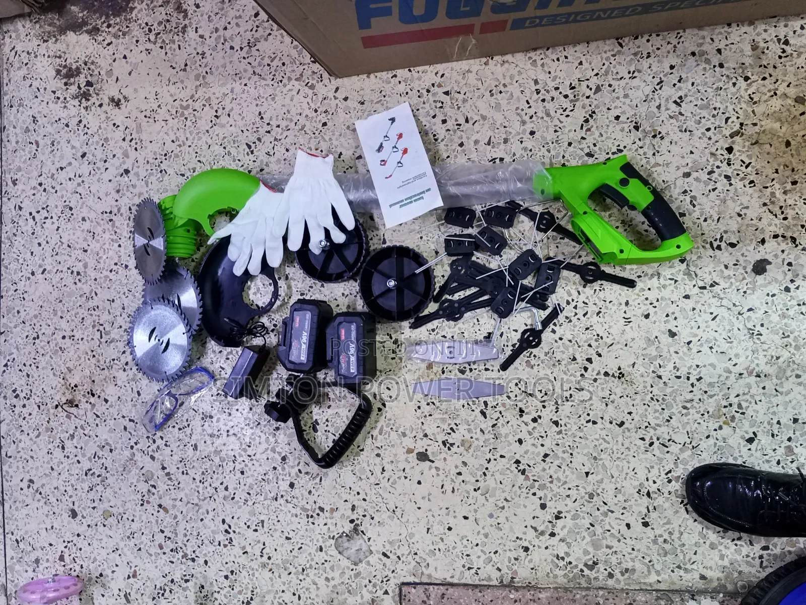 Complete Cordless Lawn Mower Lithium 48V