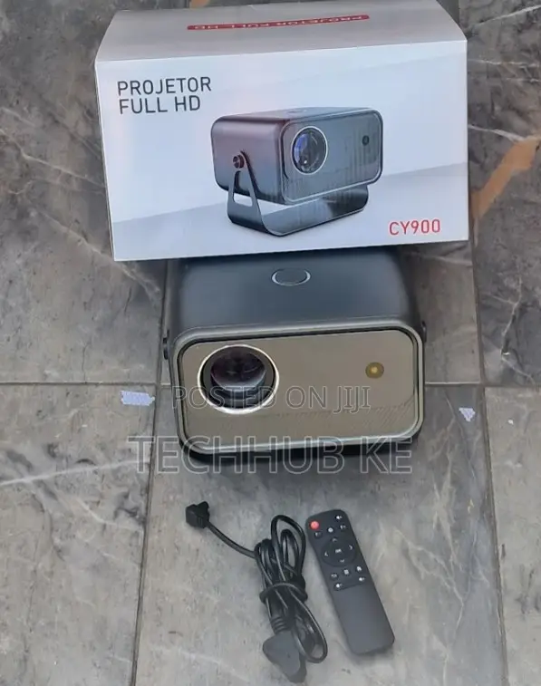 Intelligence CY900 HD Smart Android Projector With Wifi and Youtube