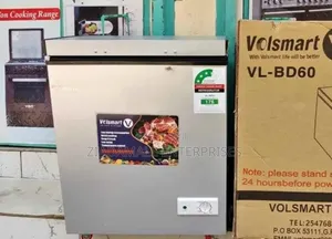 Silver New Chest Volsmart 60L Freezer. Good One