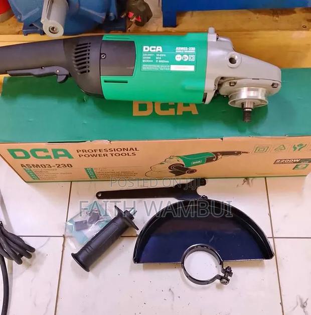 Affordable DCA Commercial Angle Grinder Machine 2200 Watts