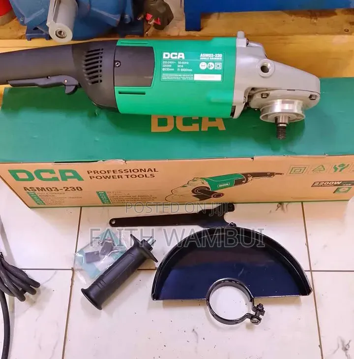 Affordable DCA Commercial Angle Grinder Machine 2200 Watts