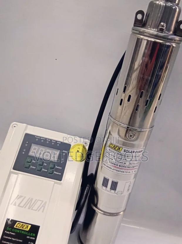 Kunda 48V 400W Submersible Solar Water Pump (110M Max Head)