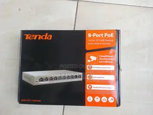 Tenda 8 Port Hardened Poe Switch