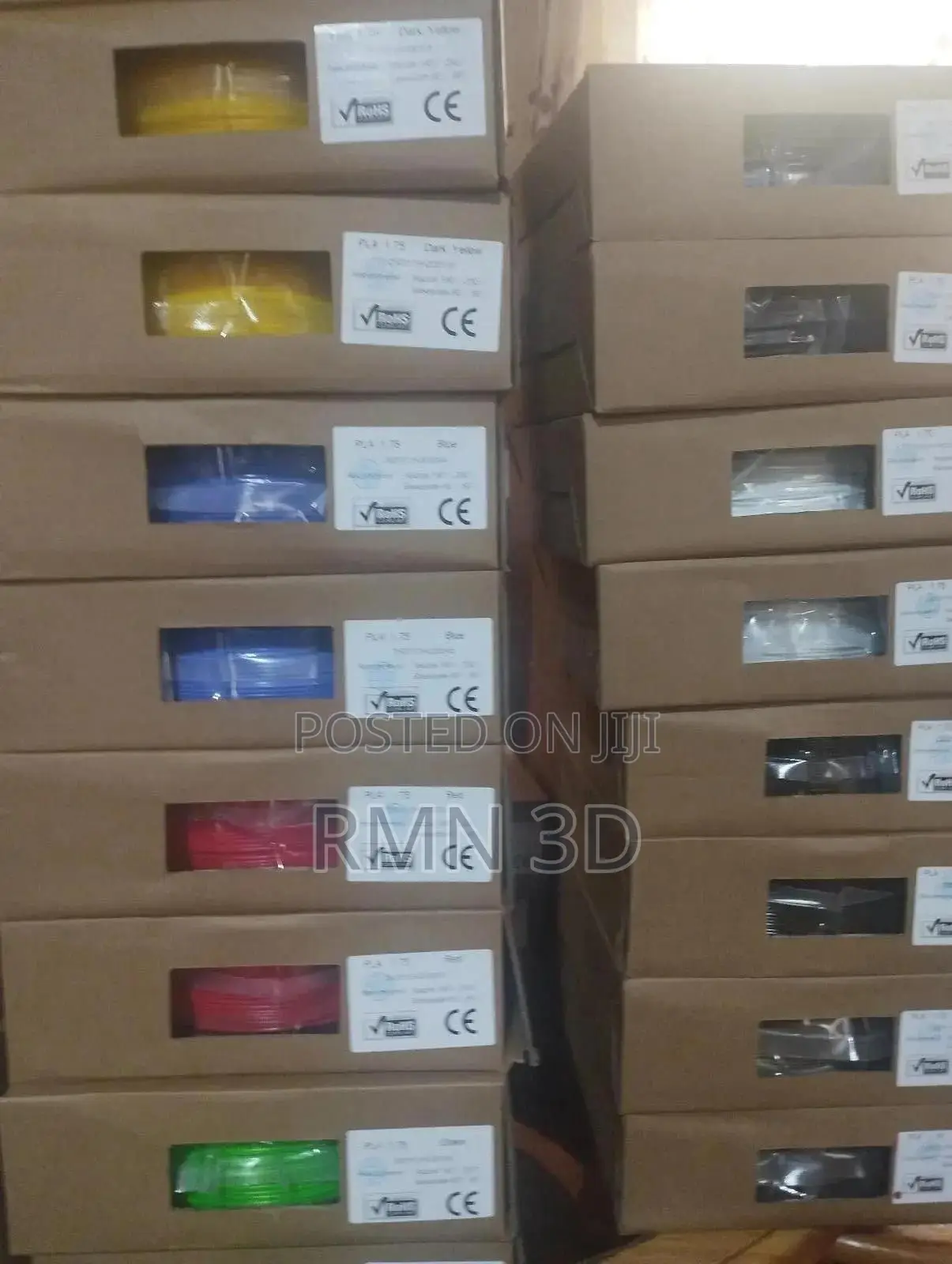 1kg 3d Printing Filaments. Prices Listed in Description.