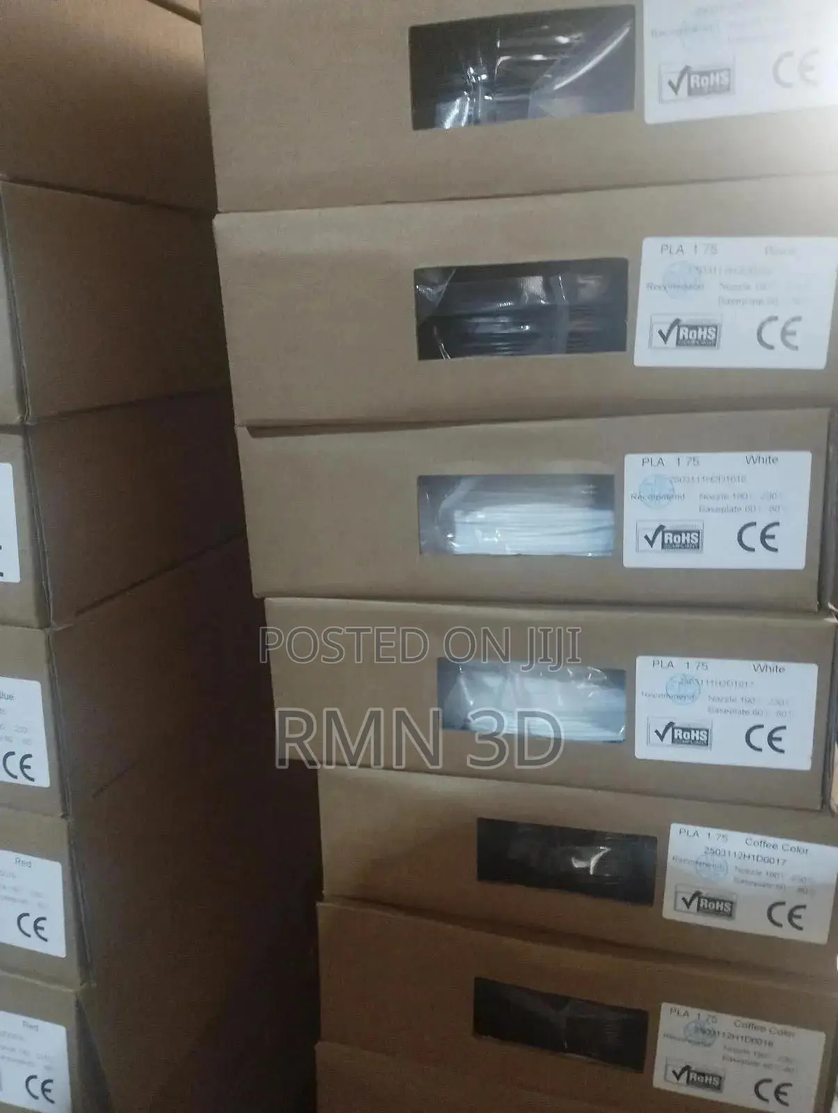 1kg 3d Printing Filaments. Prices Listed in Description.