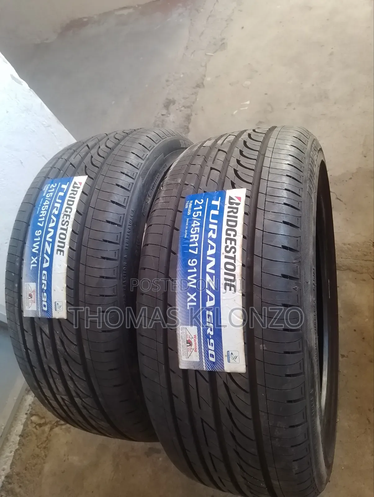 215/45r17 Bridgestone Tyres