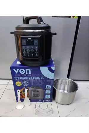 Von Pressure Cooker 8L With Stainless Steel Pot