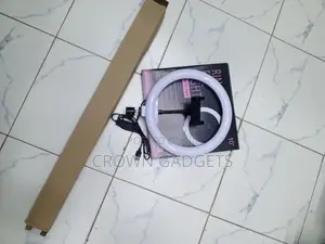 10" LED Ring Light Kit USB Powered With Phone Holder Stand