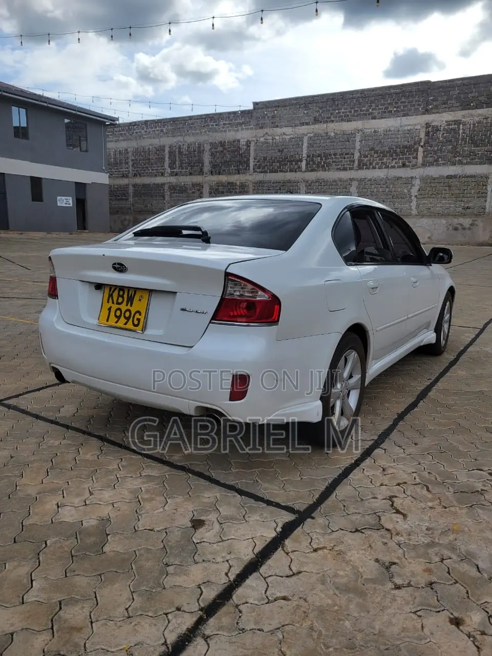 Subaru Legacy 2006 White