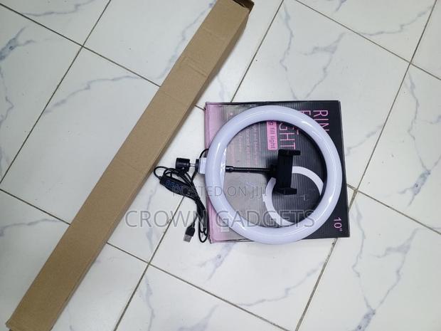 Portable 10 Inch Ring Fill Light for TikTok Live Streaming - thumbnail 2