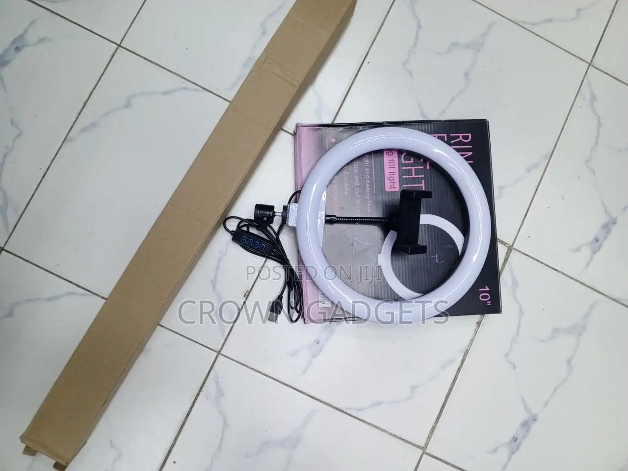 Portable 10 Inch Ring Fill Light for TikTok Live Streaming