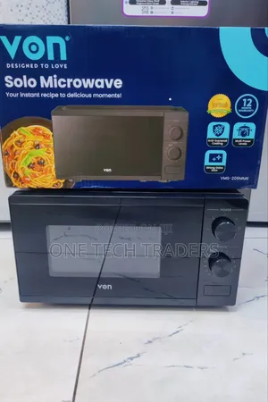 Von Manual Microwave 20litres- Black