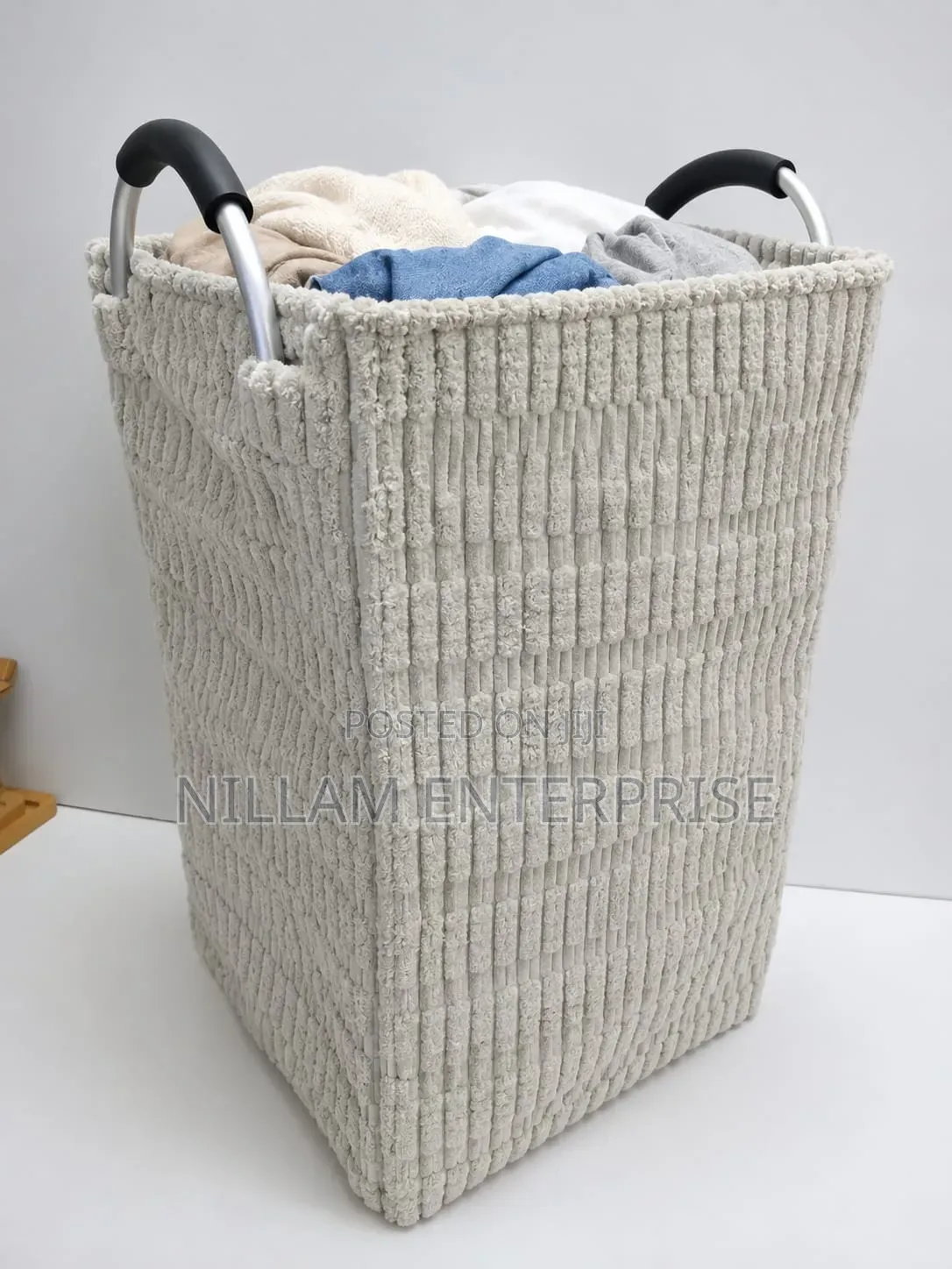 Velvet Coudry Laundry Basket