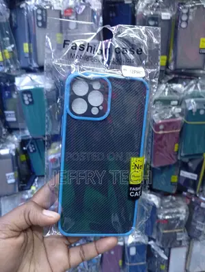Fashion Case" With a Cutout Indicator for an iPhone 12 Pro.