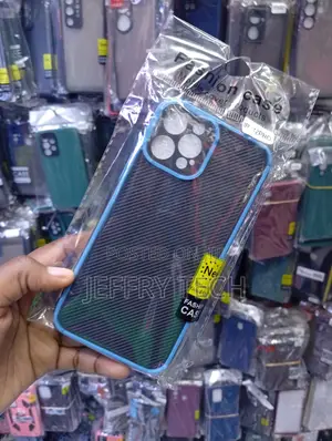 Fashion Case" With a Cutout Indicator for an iPhone 12 Pro.