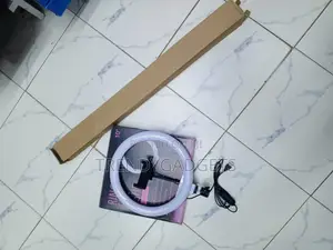 10" LED Ring Light With Stand, Phone Holder USB Control