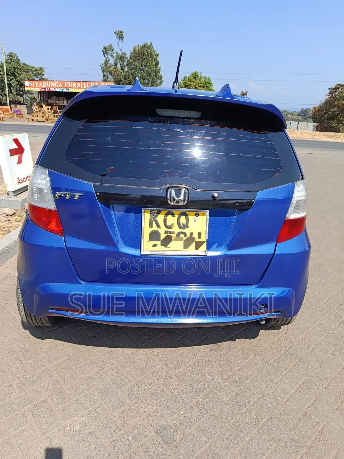 Honda Fit 2010 Blue