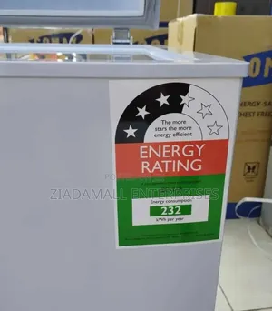 Demarcated New Ecomax 219 Freezer. Glass Cover