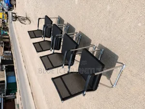 Black Visitor Chairs With Armrests – Office Waiting Chairs