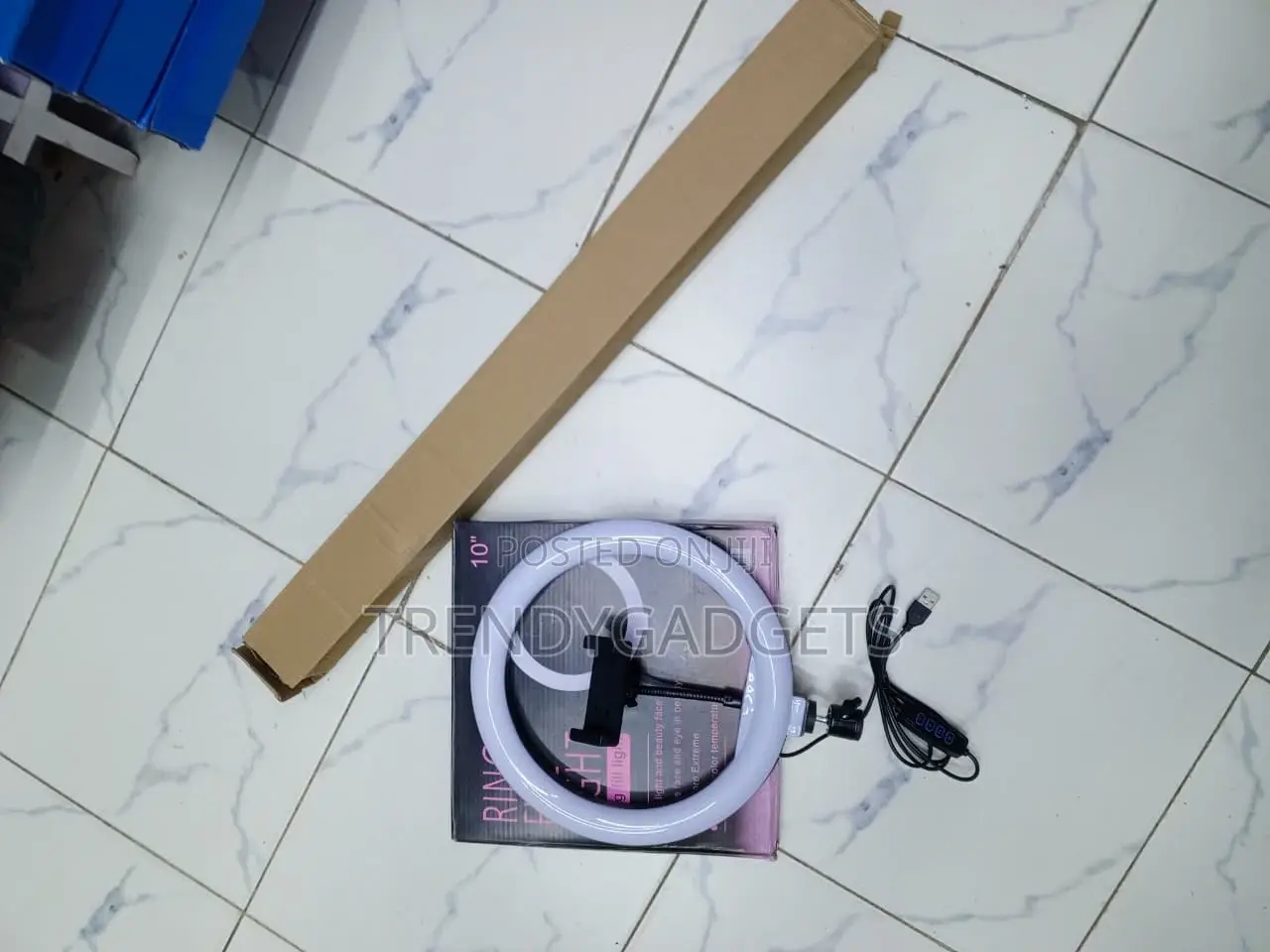 10" Professional LED Ring Light for Makeup Live Streaming
