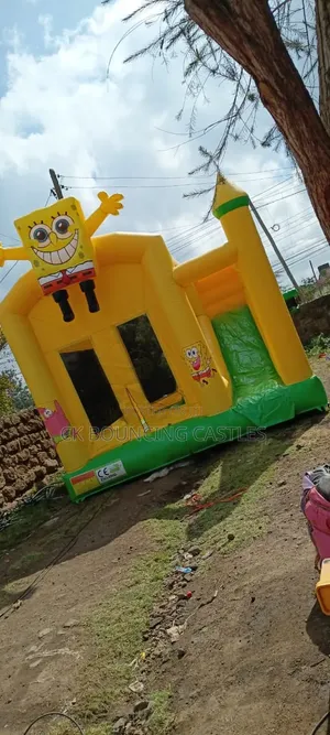 Spongy Bob Bouncy Castles for Hire