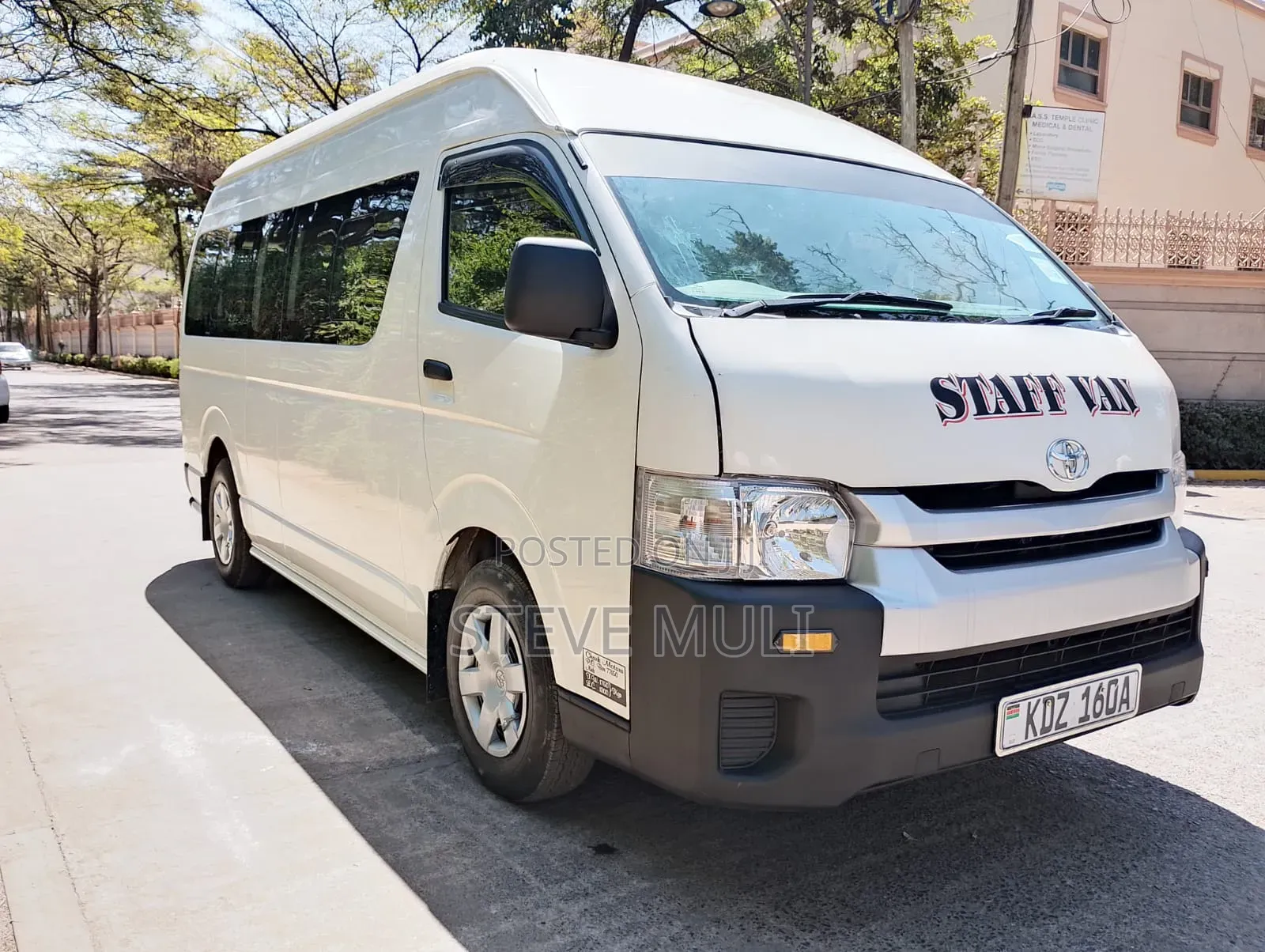 Toyota HiAce 2025 White