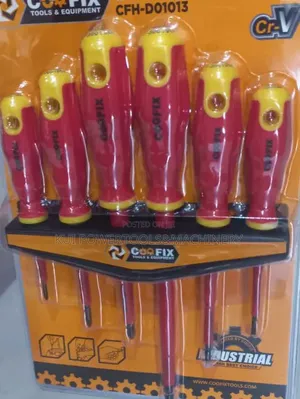 Coofix 6pcs Insulated Screwdriver Set/ Insulated Screwdriver Set