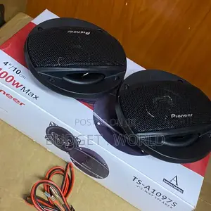 Pioneer TS-A1097S 4" 3-Way Music Car Speakers