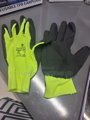 Safety Work Gloves Feature a High-Visibility