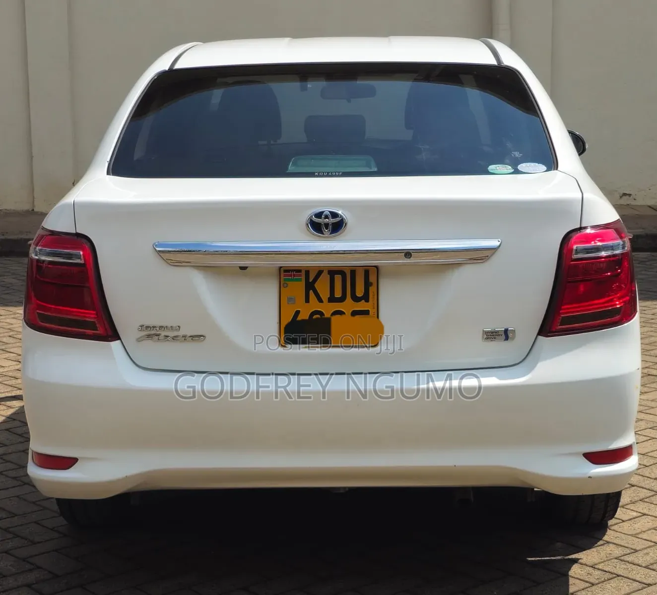 Toyota Axio 2017 White