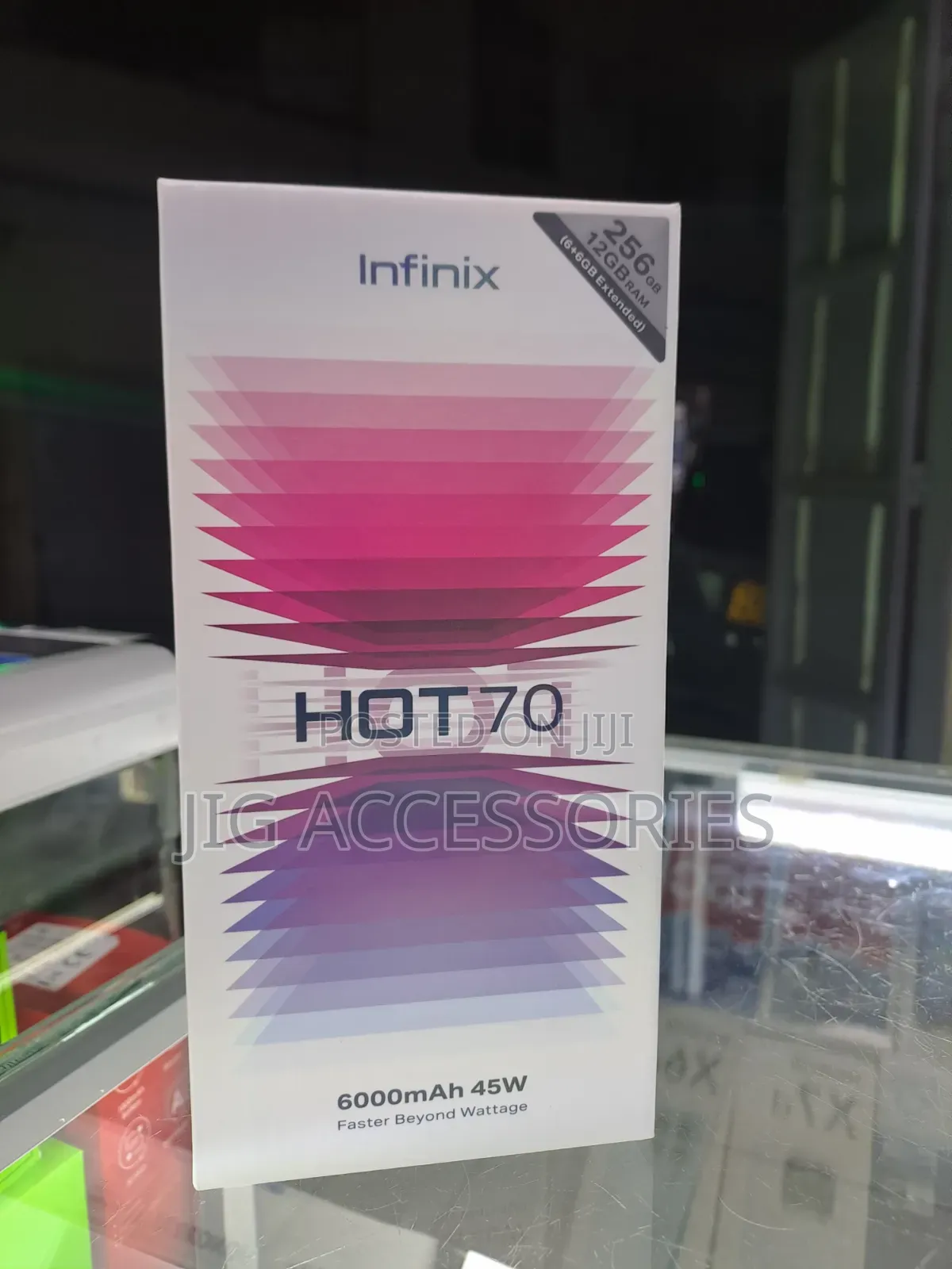 New Infinix Hot 70 256 GB Silver