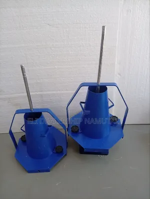 Concrete Consistency Testing Slump Cone With Steel Rod