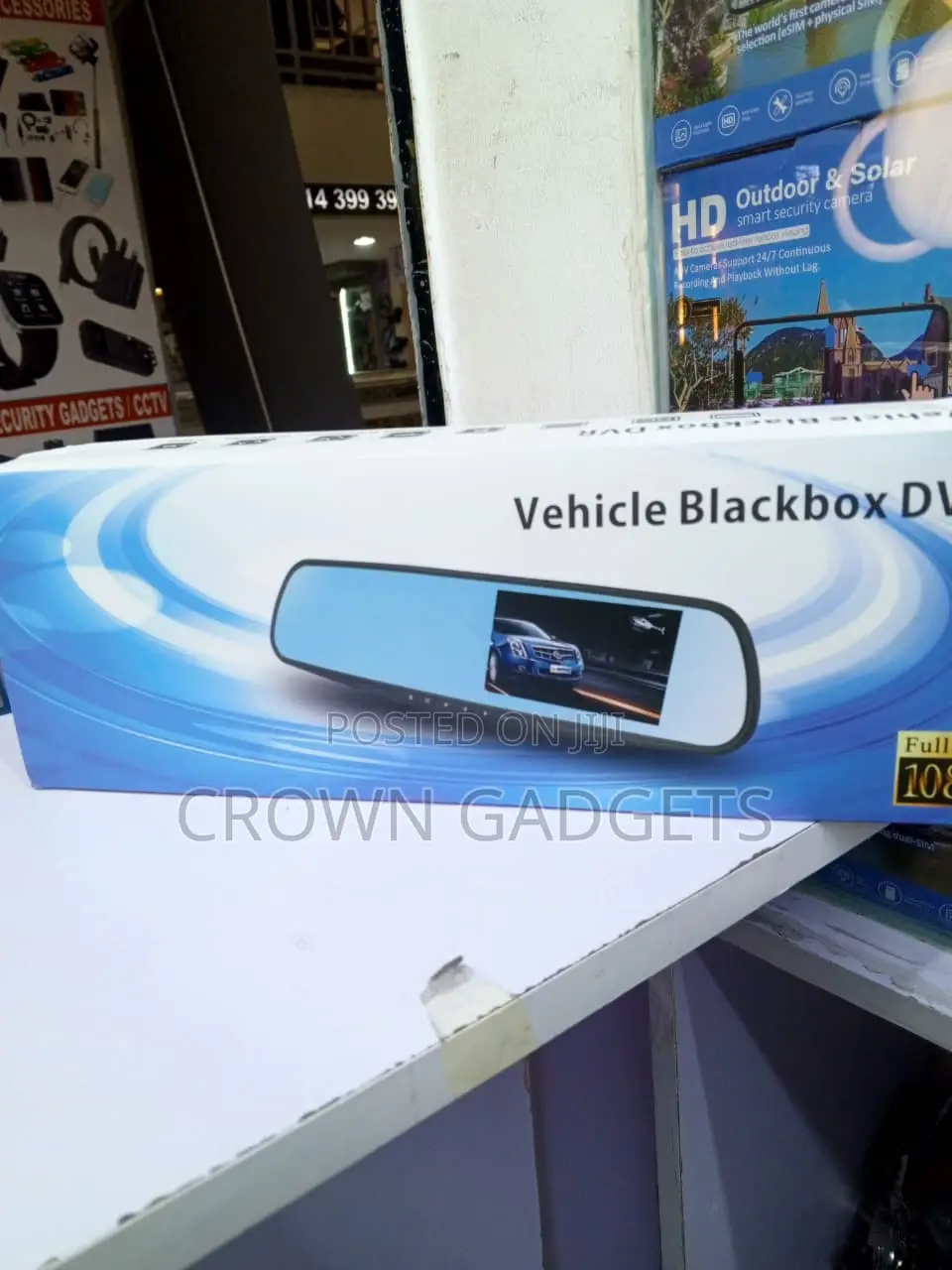 1080P Car Mirror Dash Camera DVR Front Rear Dual Lens