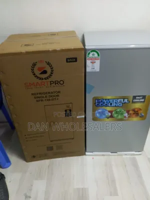 Smart Pro 90L Compact Single Door Fridge Silver Finish