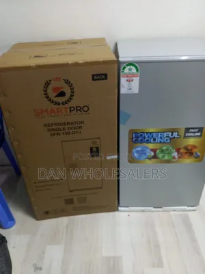 Smart Pro 90L Compact Single Door Fridge Silver Finish