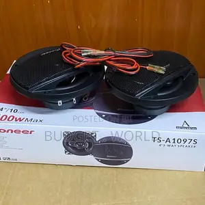 Pioneer TS-A1097S 4-Inch Triple Driver Car Audio Speaker