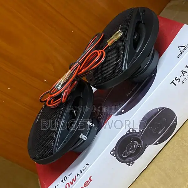 Pioneer TS-A1097S 4-Inch Triple Driver Car Audio Speaker