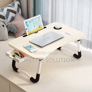 Breakfast Laptop Table/Work Table With Side Drawer