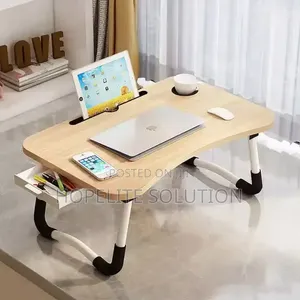 Breakfast Laptop Table/Work Table With Side Drawer