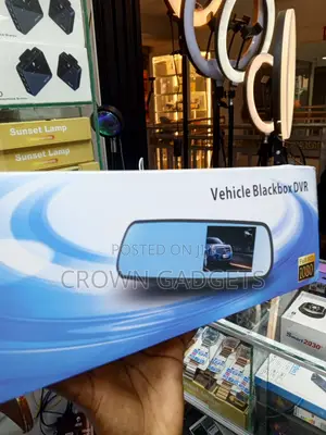 Vehicle Blackbox DVR 1080P Rearview Mirror Dashcam