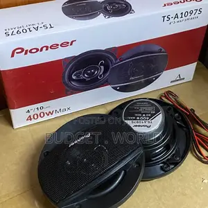 Pioneer TS-A1097S 4" 3-Way Compact Car Speaker