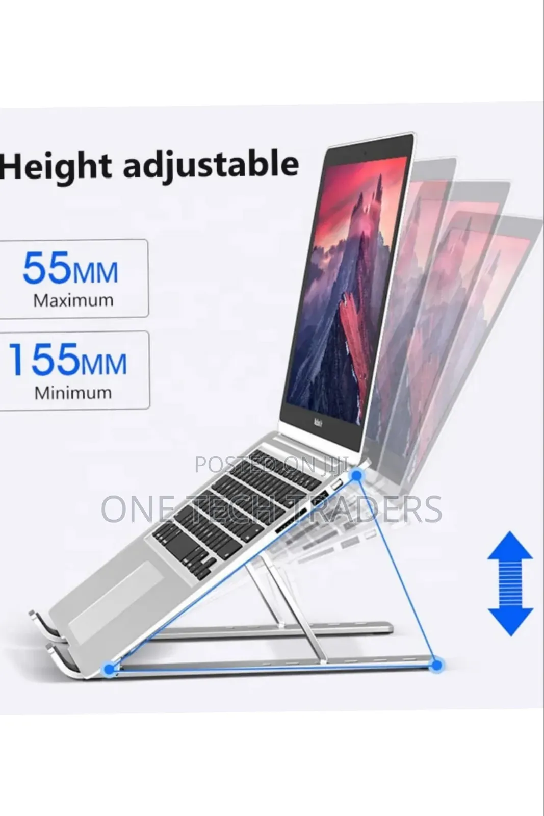 Adjustable PVC Laptop Stand
