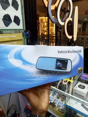 Car Mirror Dashcam 1080P Front Rear Camera With G-Sensor