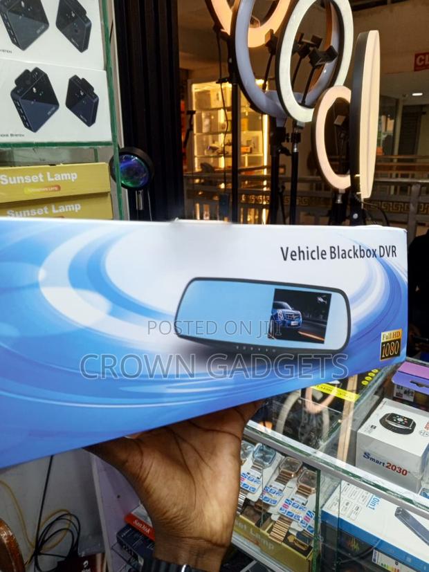 Car Mirror Dashcam 1080P Front Rear Camera With G-Sensor