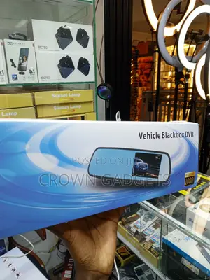 Car Mirror Dashcam 1080P Front Rear Camera With G-Sensor