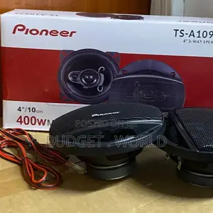 Pioneer TS-A1097S 4" 3-Way Car Sound System Speakers